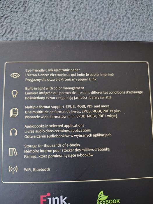 Czytnik Ebooków Inkbook Solaris gratis etui