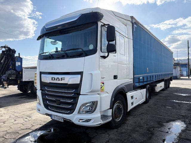DAF XF  DAF XF, SC,2019r, Oryginalny przebieg 409tys.km!!!