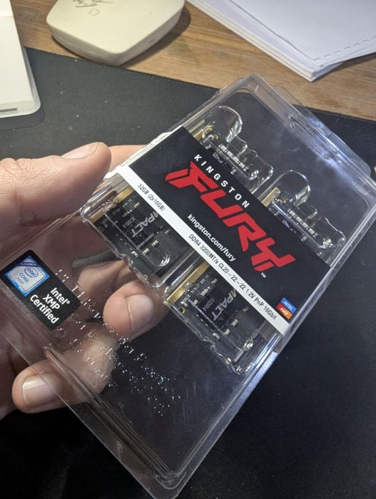 Модуль пам'яті для ноутбука SoDIMM DDR4 32GB (2x16GB) 3200 MHz Impact