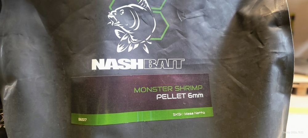 Pellet 6mm Nash monster shrimp