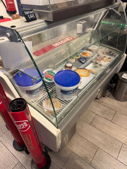 Arca frigorifica inox com mostrador para restauraçao