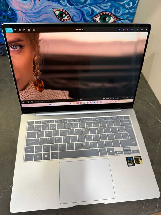 Ультрабук 14" WQXGA + AR Amoled ноутбук Samsung Galaxy Book 4 Edge Snapdragon X Elite X1E-80-100 RAM 16GB SSD 512GB Win11