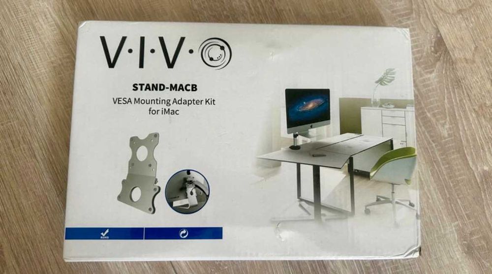 Adaptador VESA para iMac VIVO STAND-MACB | Kit de Montagem | Na caixa