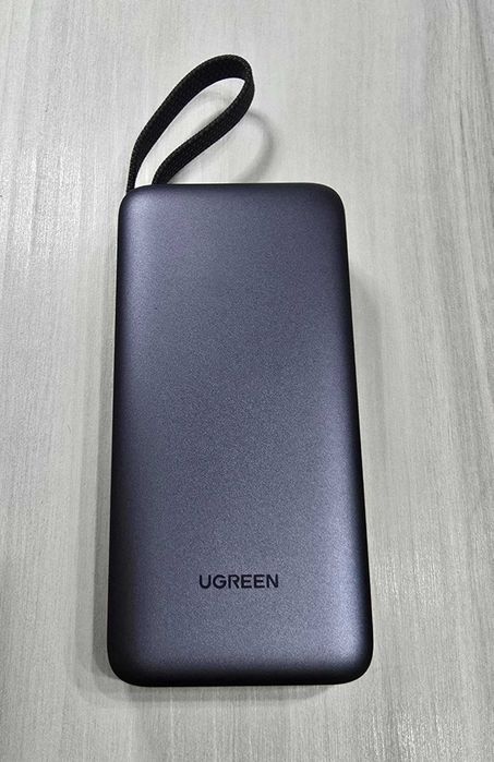 Power Bank Ugreen Nexode 20.000mAh 45W c/ Cabo Integrado (Nova)