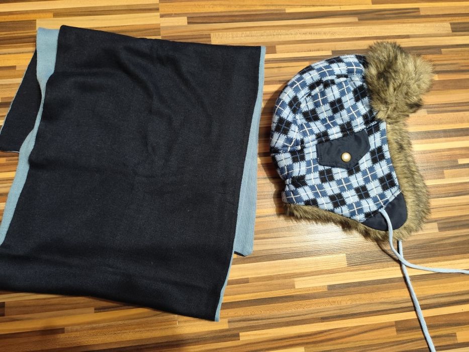 Зимова шапка для хлопчика