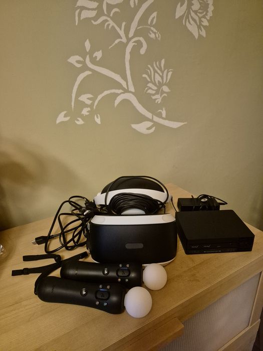 Okulary Google Sony Vr move cały zestaw do PlayStation 4 Ps4 Ps5
