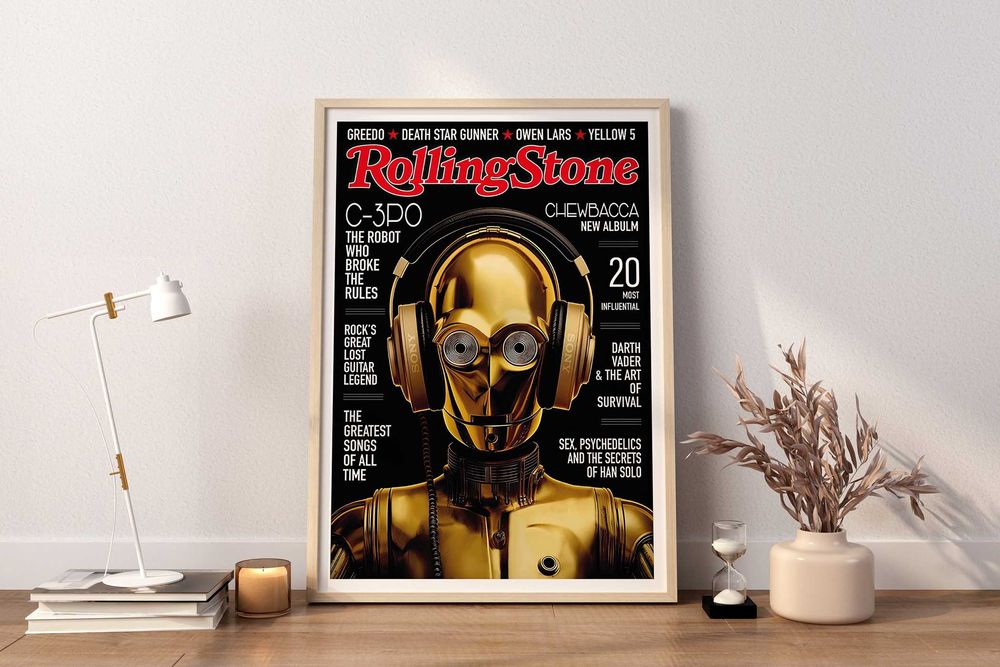 Star Wars C3PO Plakat A3