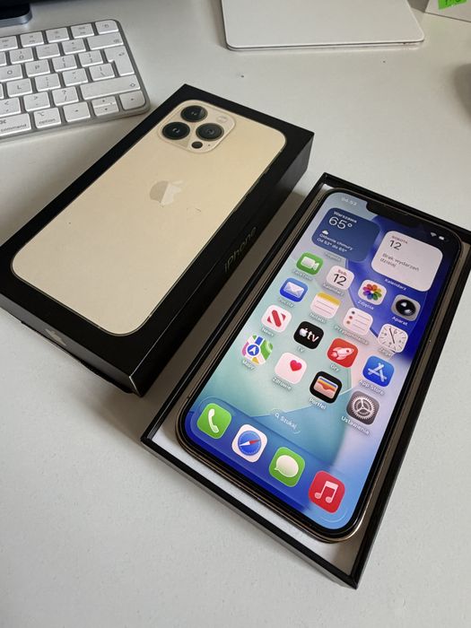 Bateria 100% iPhone 13 Pro 128gb Gold Idealny