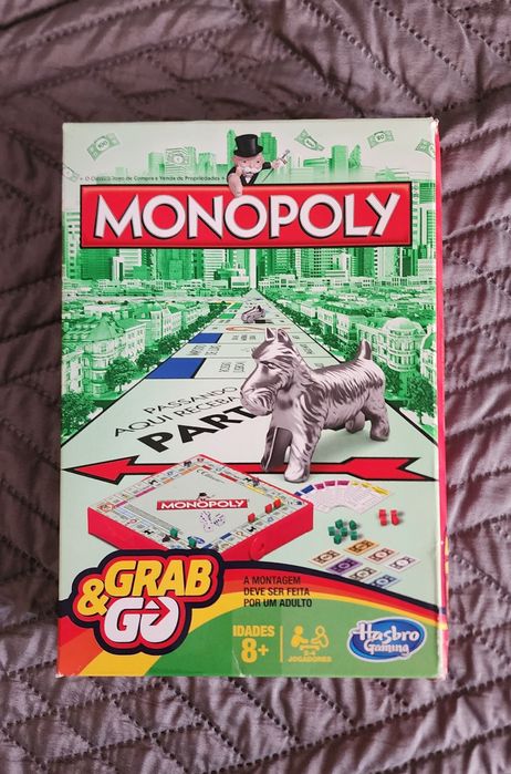 Jogo Monopoly mini portátil