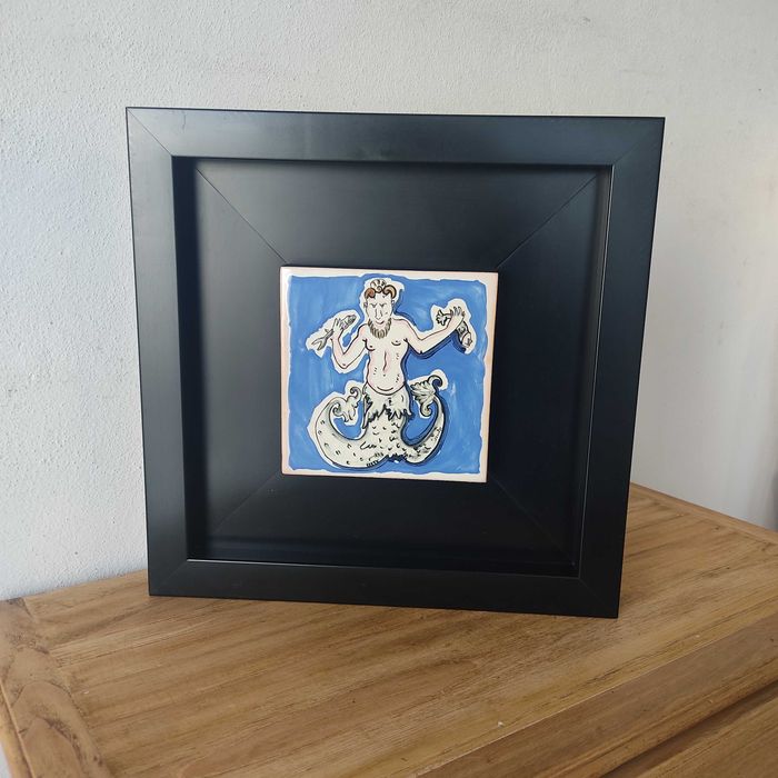 Azulejo de coleção assinado e certificado