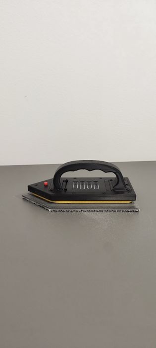 Lixadora manual com iluminação