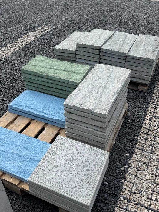 Step betonowy, 70x35x5 cm Płyta betonowa antracytowa IMPRESTONE W-a