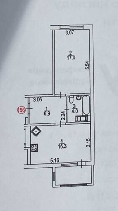 1 кімнатна квартира ЖК  Welсome Home 48 метрів р-н. Стеценко 75Б.