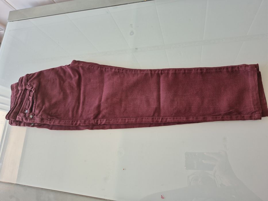 Zara Boys' Burgundy Trousers, Age 9