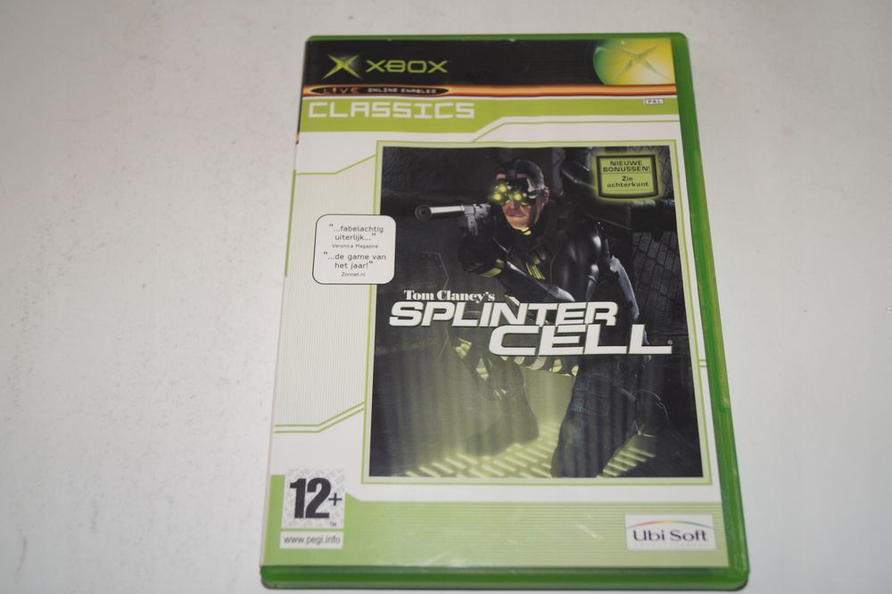 Gra Tom Clancy's Splinter Cell Microsoft Xbox + Bonus Disc