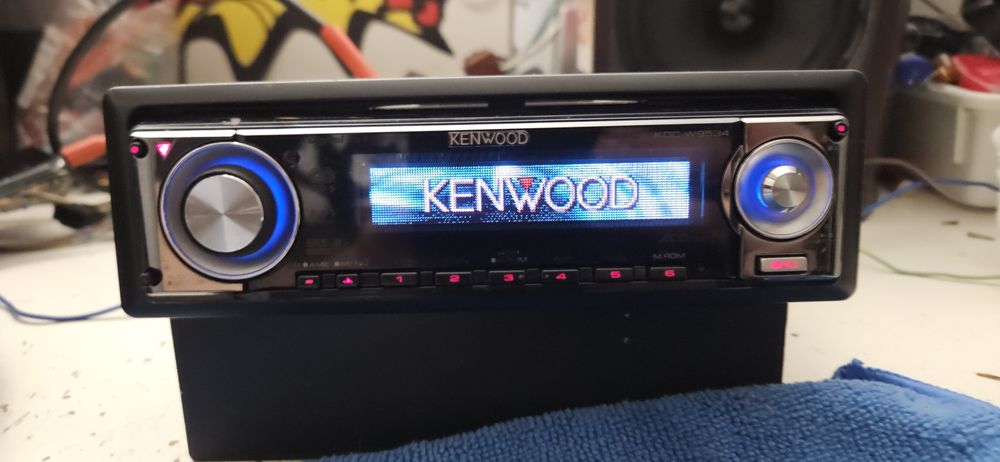 Kenwood KDC-W8534 3xRCA 5V dsp DTA Pilot Bluetooth Winda