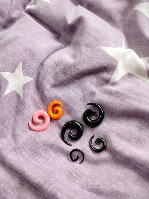 tunele spirale zestaw