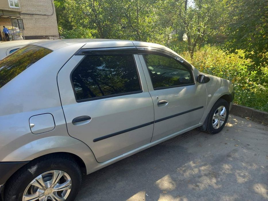 Dacia Logan I 2008-2012 рр. Вітровики (4 шт., Sunplex Sport)
