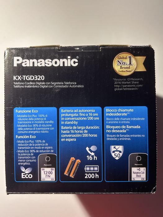 Telefone Panasonic KX-TGD320