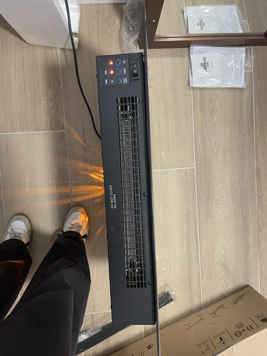 Lareira eletrica com comando