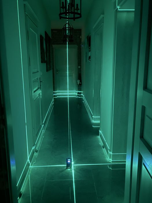 Poziomica laserowa HILDA 4D Green Laser Level