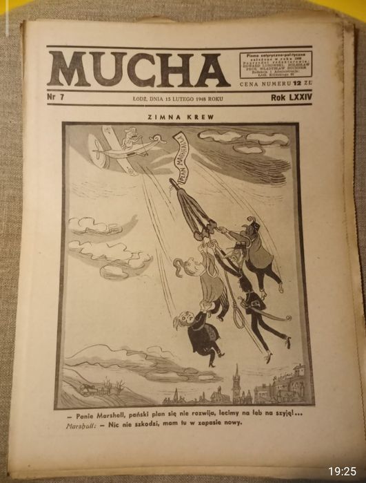 Mucha  czasopismo satyryczne różne numery