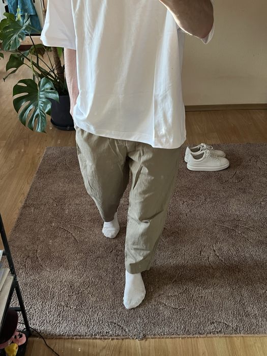 Лляні штани PullBear, літні штани, штани old money, лляні брюки, льон