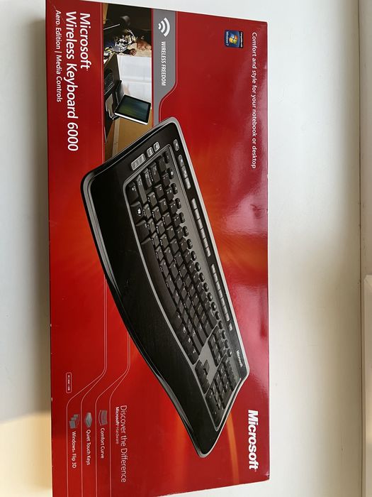 Продам беспроводную клавиатуру Microsoft Wireless Keyboard 6000