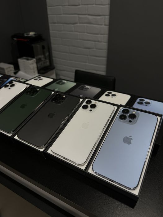 Iphone 13 pro max 128/256/512gb all color + гарантія