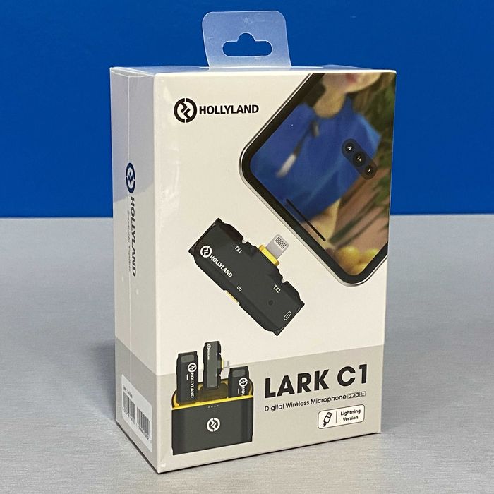 Hollyland Lark C1 Duo | Lightning (SELADO - 3 ANOS DE GARANTIA)