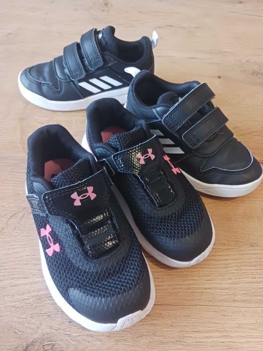 Buty do przedszkola adidas i under armour