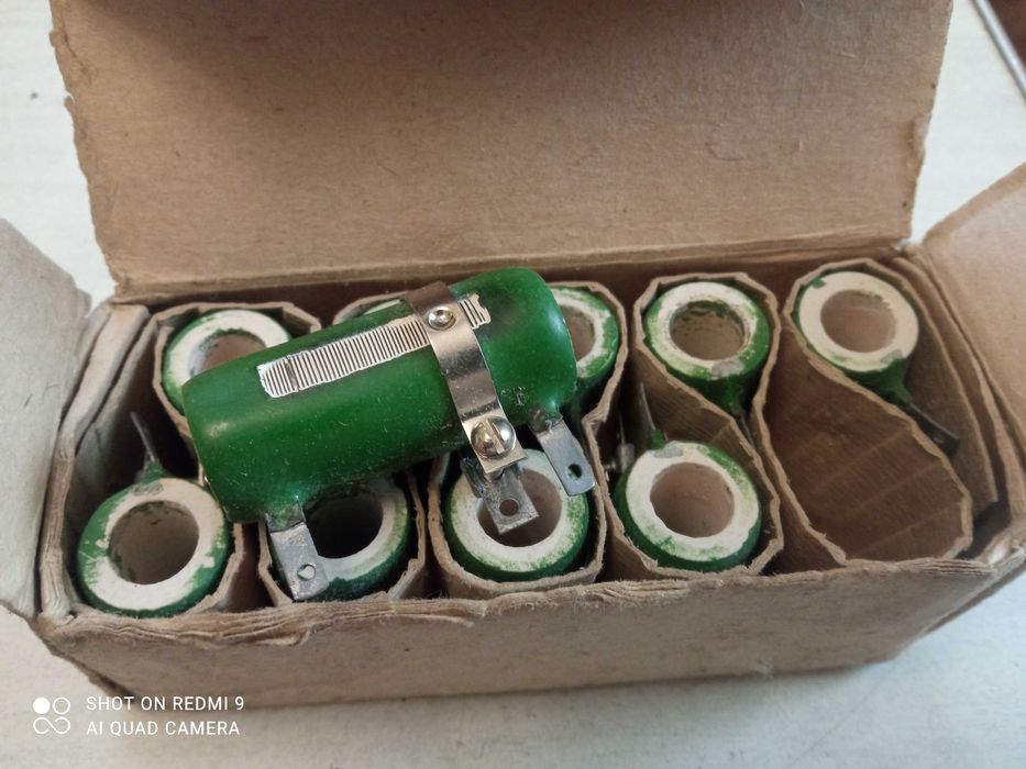 Резисторы С5-5МВ-2,  ПЭВР-25,  СП4-1