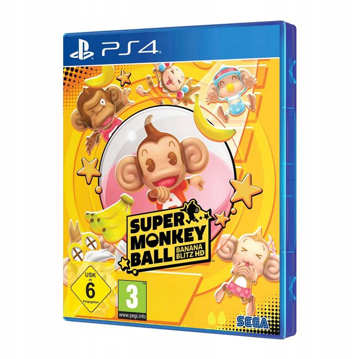Gra Super Monkey Ball banana blitz HD na PS4 NOWA!