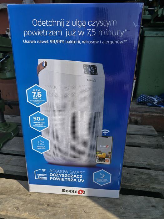 Oczyszczacz powietrza Setti+ AP600W Smart Home UV