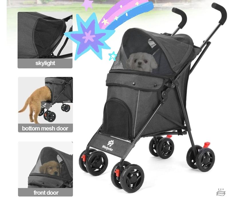 Carrinho de passeio pet