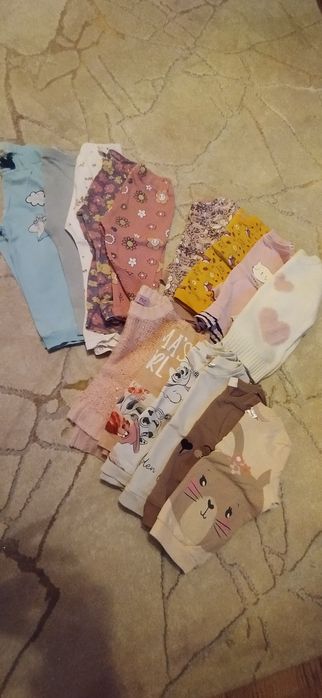 Zestaw dla dziewczynki 86/92