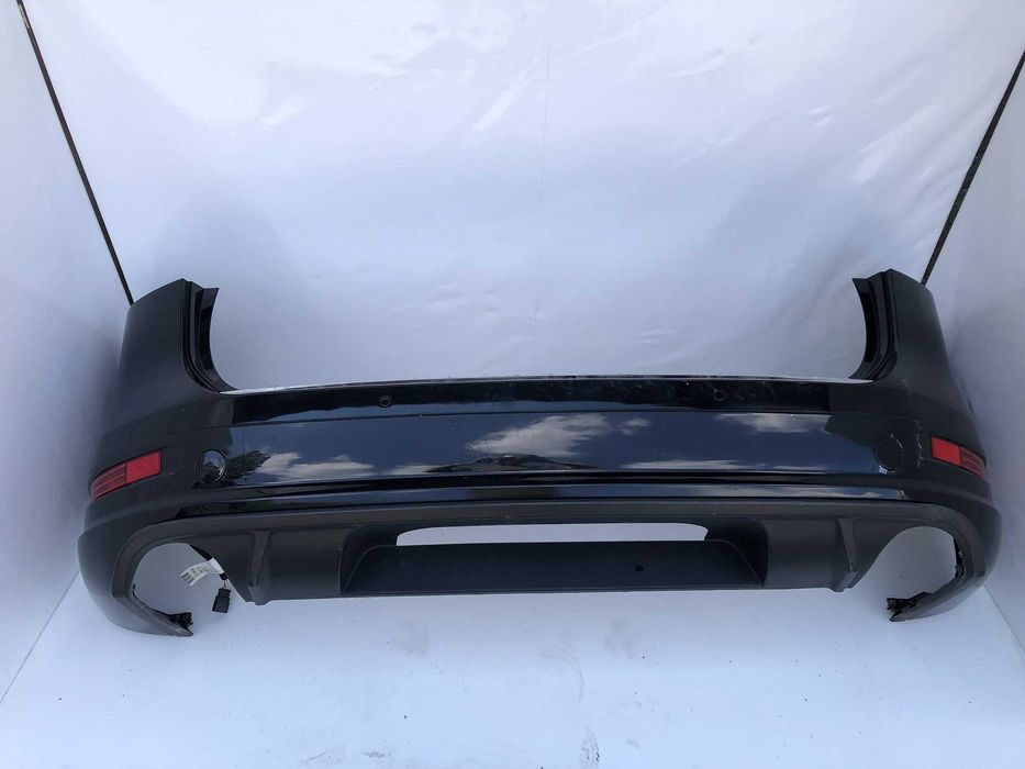 Бампер задній Volkswagen 7P 7P6807421 Фольцваген Туарег НФ Таурег Touareg  NF  2T / C9X  Чорний перламутр Бампер задний задній бампер