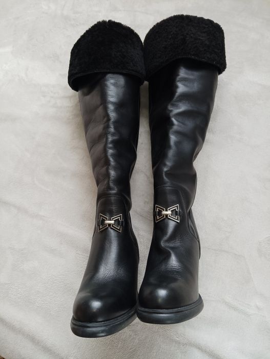 Ботфорты зимние cesarini