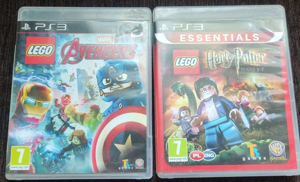 Lego Marvel avengers i lego harry potter  gra ps3 Playstation 3