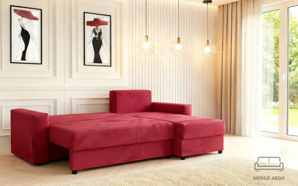 KRYSTEK Narożnik Rogówka Sofa Wypoczynek Kanapa narożna PRODUCENT