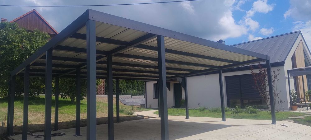 wiaty samochodowe stalowe carport producent