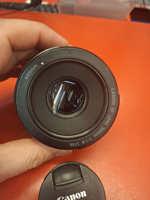 Canon efs 50 mm 1.8 viltrox adaptor ef -eosM