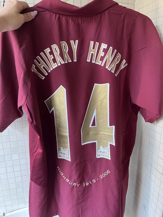 Camisola futebol Thierry Henry Arsenal 2006