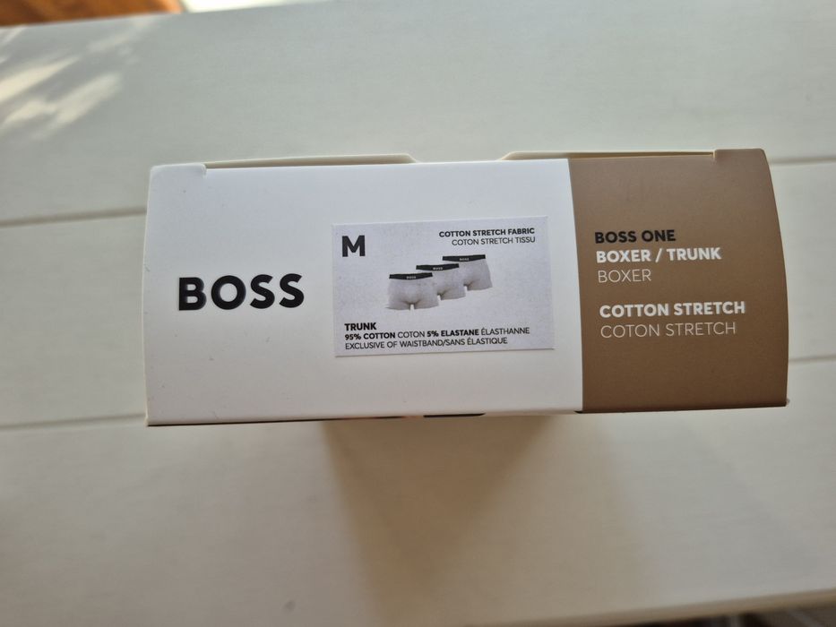 Bokserki Męskie 3pak Hugo Boss M
