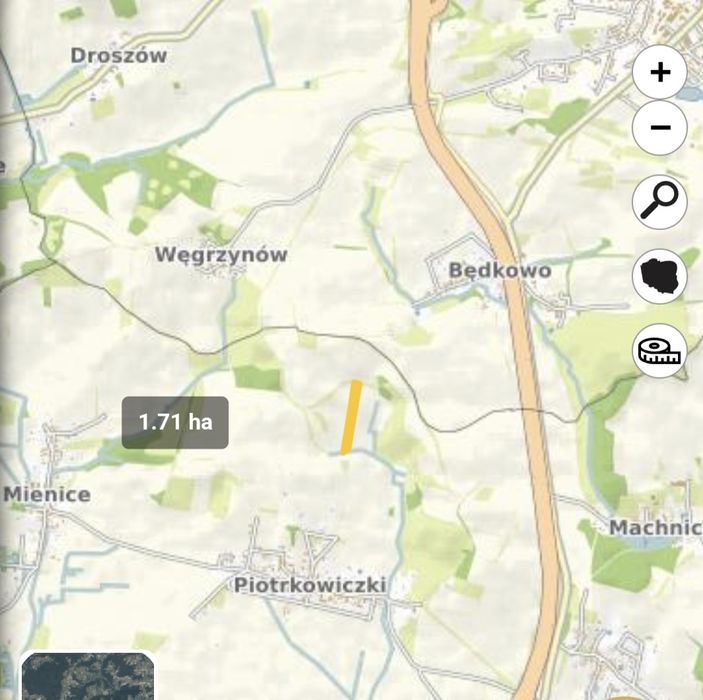 Grunt rolny 1,75 ha – Piotrkowiczki | blisko Wrocławia | S5