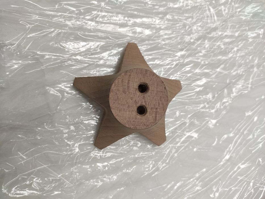 Puxador estrela para cómoda bebe