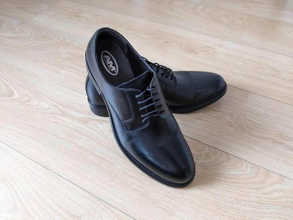 Męskie skórzane buty Deichmann AM SHOE (EUR 45)
