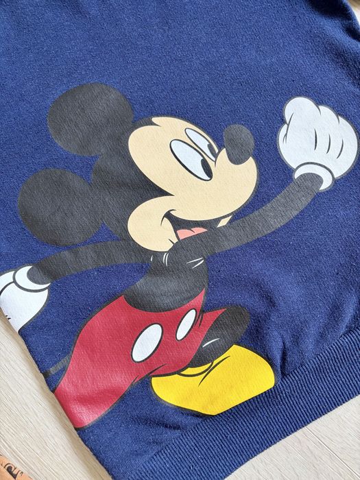 Dwie bluzy dresowe chłopięce Disney Myszka Mickey 116