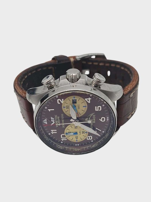 Zegarek męski VOSTOK EUROPE 6S21-325A665 brązowy