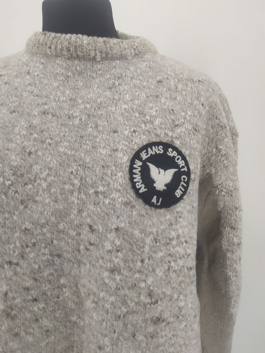 Sweter męski Armani jeans wełna